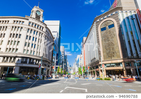 假日銀座步行天堂 * 部分柔焦 假日銀座步行天堂 * 部分柔焦 94690788