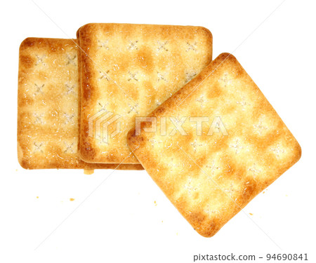 sandwich crackers with cream isolated on white background clipping path sandwich crackers with cream isolated on white background clipping path 94690841