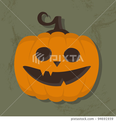 Jack-o-lantern. Halloween pumpkin icon. Vector Jack-o-lantern. Halloween pumpkin icon. Vector 94691939