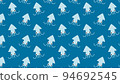 Squid vector pattern background 16:9 blue 94692545