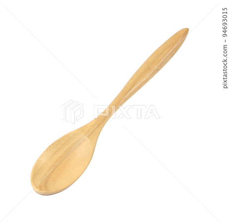 wooden spoon isolated on white background 94693015