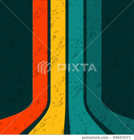 Retro background with colour lines Retro background with colour lines 94693071