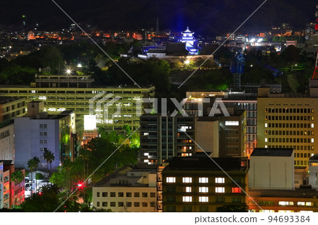 [高知縣]風山公園的夜景（高知市） 94693384