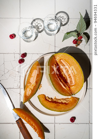 Fresh organic melon Fresh organic melon 94694331