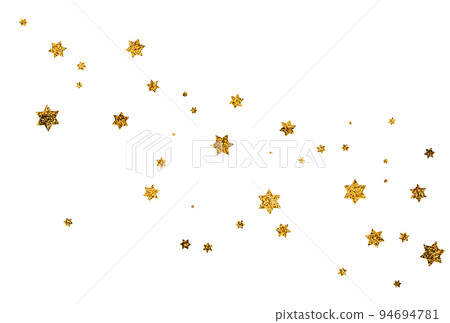 一閃一閃的星星插圖閃閃發光的星塵背景裝飾 94694781