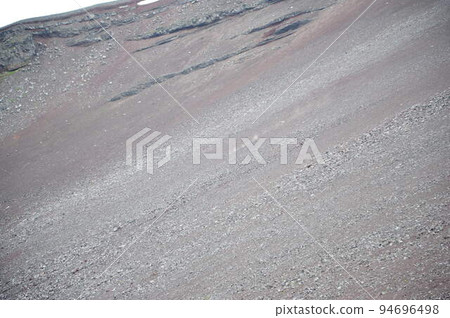 Slope covered with volcanic ash Slope covered with volcanic ash 94696498