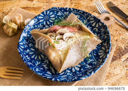 Galette of buckwheat flour 94696678