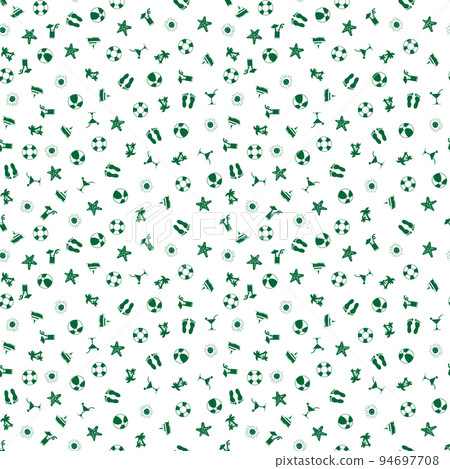 Summer seamless pattern background. Vector texture illustration. Summer seamless pattern background. Vector texture illustration. 94697708