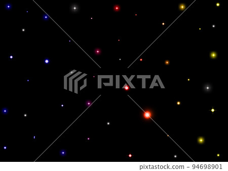 galaxy in a free space. 3D rendering 94698901
