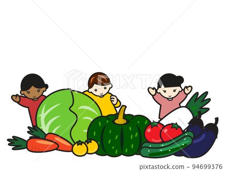 vegetables and children vegetables and children 94699376