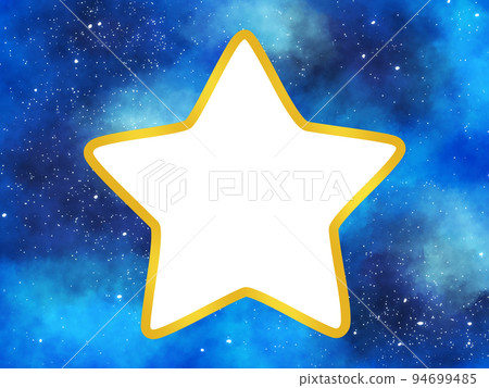 藍色星系星框 94699485