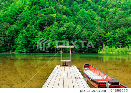 [長野縣]絕景明神池“上高地” 94699955