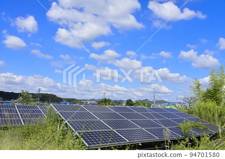 solar panels and photovoltaics. 94701580