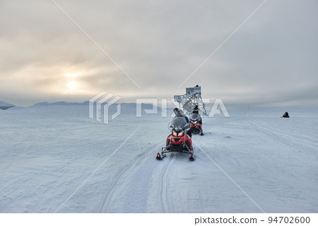 Snow mobile trip in Lapland 94702600