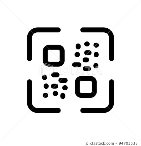 QR Code Vector Icon. Special Identity Illustration As Simple Sign and Trendy Symbol for Design, Websites Presentation or Apps Elements 94703535