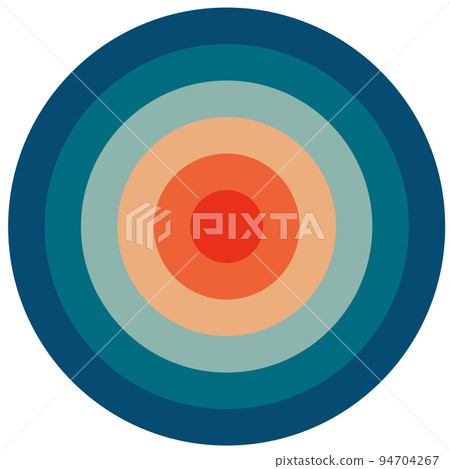 Circle vector illustration in retro style Circle vector illustration in retro style 94704267