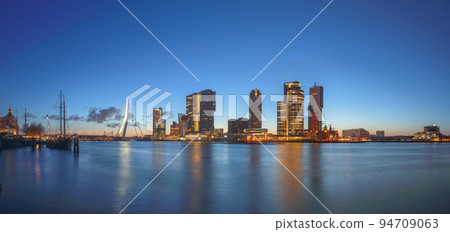 Rotterdam, Netherlands, City Skyline 94709063