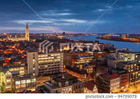 Antwerp, Belgium Cityscape 94709079