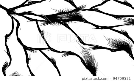 Thunder branching background effect cartoon Thunder branching background effect cartoon 94709551