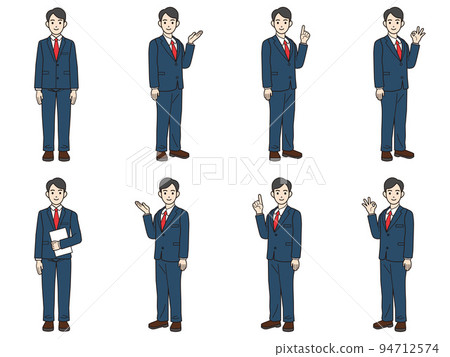 人物插圖素材業務 人物插圖素材業務 94712574