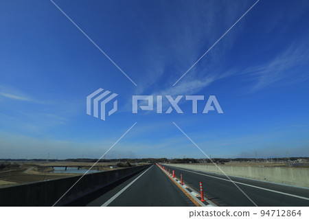 Driving scenery on the highway 94712864