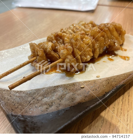 fried skin skewers fried skin skewers 94714157