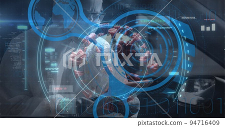 scope scanning finding macro cell floating over wearing face mask riding bike scope scanning finding macro cell floating over wearing face mask riding bike 94716409