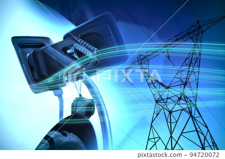 Composite image of blue abstract design Composite image of blue abstract design 94720072