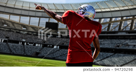 Composite image of american football player 94720298
