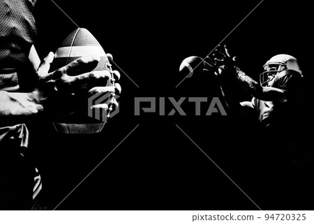 Composite image of american football player 94720325
