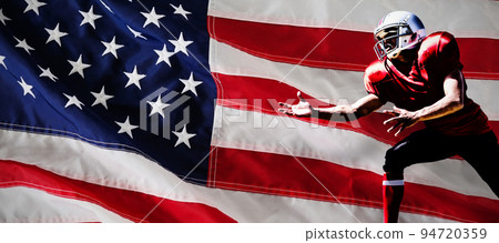 Composite image of american football player Composite image of american football player 94720359