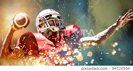 Composite image of american football player Composite image of american football player 94720504