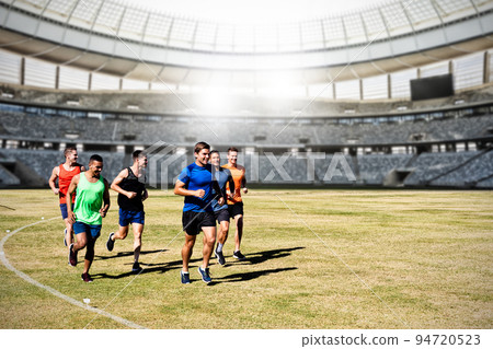 Composite image of american football player 94720523