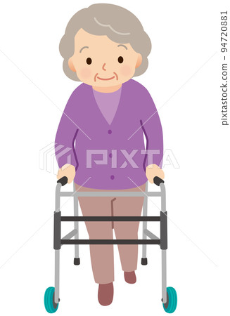 老人做步行訓練護理 老人做步行訓練護理 94720881