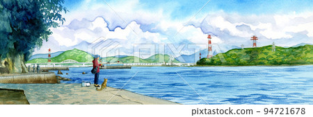 瀨戶內海垂釣者 94721678