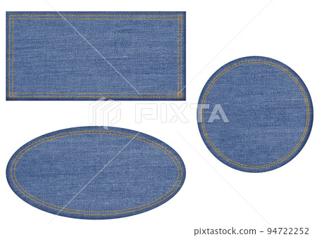 Frame material with denim texture - Stock Illustration [94722252] - PIXTA