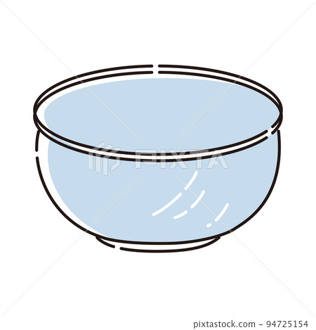 Illustration of a simple bowl Illustration of a simple bowl 94725154