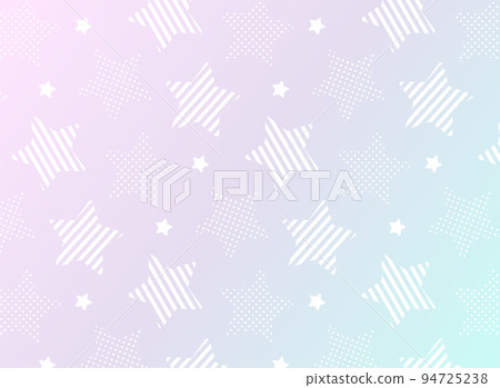 Pale gradation pop star pattern background 94725238