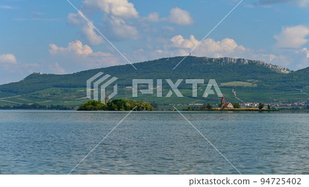Church of St. Linhart - Pasohlavky. South Moravia - Palava - wine region in the Czech Republic. 94725402
