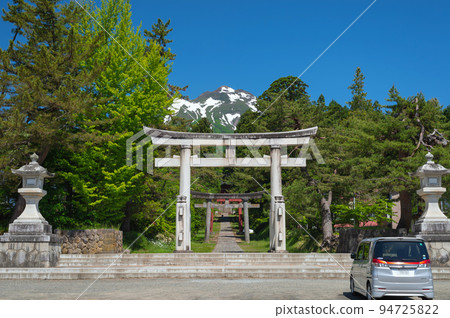 [Aomori Hirosaki] Iwakiyama Shrine，Tsugarukuni Ichinomiya，是津輕的第一個電力點 94725822