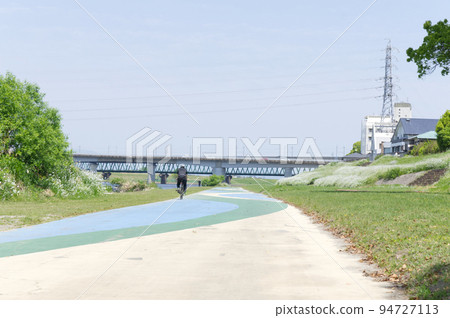 bike path leading bike path leading 94727113
