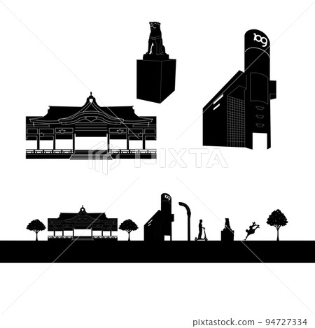 The streets of Shibuya 94727334