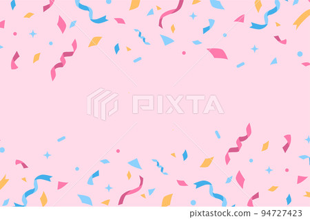Colorful confetti vector illustration material Colorful confetti vector illustration material 94727423