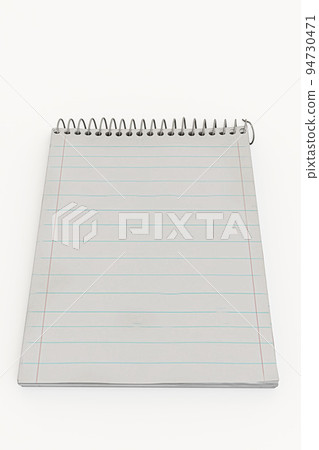 block notes isolated on white 94730471