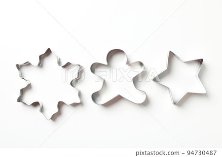 Concept of tools for cooking cookies, cookie cutter, top view Concept of tools for cooking cookies, cookie cutter, top view 94730487