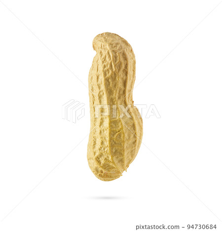 Peanuts isolated on white background, as design element 94730684