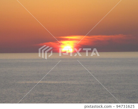 佐渡春日崎的落日 佐渡春日崎的落日 94731625