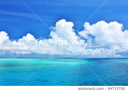 沖繩宮古島藍天和海景 沖繩宮古島藍天和海景 94733780