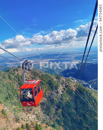 Ropeway on a sunny day Ropeway on a sunny day 94734065