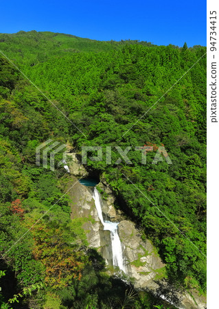 [高知縣] 百處名瀑之轟瀑布（四國88景） 94734415